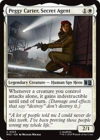 Peggy Carter, Secret Agent (523) [Commander: Marvel Super Heroes]