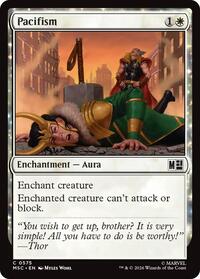 Pacifism (575) [Commander: Marvel Super Heroes]