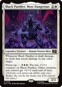 Black Panther, Most Dangerous (584) [Commander: Marvel Super Heroes]