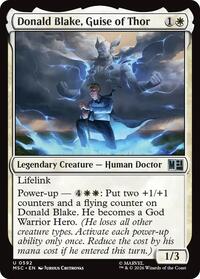 Donald Blake, Guise of Thor (592) [Commander: Marvel Super Heroes]