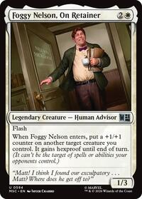 Foggy Nelson, On Retainer (594) [Commander: Marvel Super Heroes]