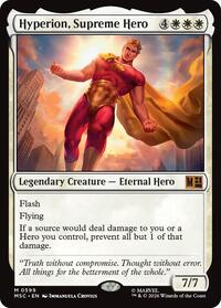 Hyperion, Supreme Hero (599) [Commander: Marvel Super Heroes]