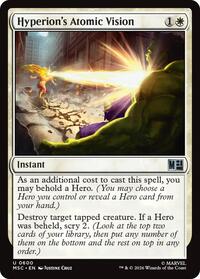 Hyperion's Atomic Vision (600) [Commander: Marvel Super Heroes]