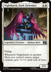 Nighthawk, Dark Defender (604) [Commander: Marvel Super Heroes]
