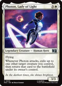 Photon, Lady of Light (606) [Commander: Marvel Super Heroes]