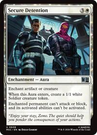 Secure Detention (608) [Commander: Marvel Super Heroes]