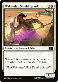 Wakandan Shield Guard (613) [Commander: Marvel Super Heroes]