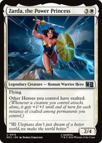 Zarda, the Power Princess (615) [Commander: Marvel Super Heroes]