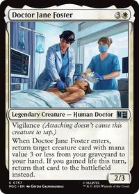 Doctor Jane Foster (757) [Commander: Marvel Super Heroes]