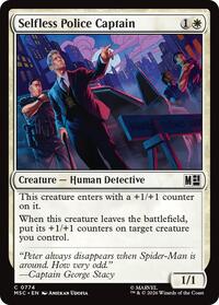 Selfless Police Captain (774) [Commander: Marvel Super Heroes]