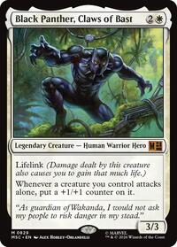 Black Panther, Claws of Bast (829) [Commander: Marvel Super Heroes]
