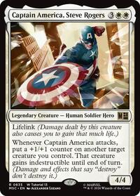 Captain America, Steve Rogers (0835) (835) [Commander: Marvel Super Heroes]