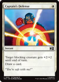 Captain's Defense (0836) (836) [Commander: Marvel Super Heroes]