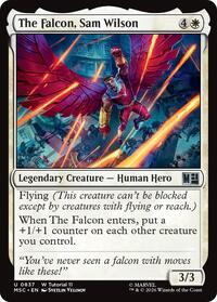 The Falcon, Sam Wilson (0837) (837) [Commander: Marvel Super Heroes]