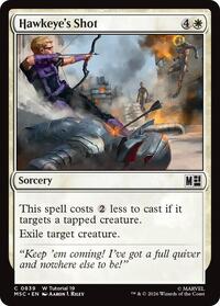 Hawkeye's Shot (0839) (839) [Commander: Marvel Super Heroes]