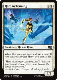 Hero in Training (840) [Commander: Marvel Super Heroes]