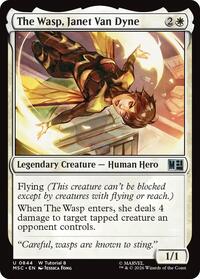 The Wasp, Janet Van Dyne (0844) (844) [Commander: Marvel Super Heroes]
