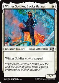 Winter Soldier, Bucky Barnes (0845) (845) [Commander: Marvel Super Heroes]