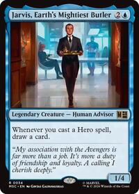 Jarvis, Earth's Mightiest Butler (34) [Commander: Marvel Super Heroes]