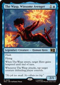 The Wasp, Winsome Avenger (39) [Commander: Marvel Super Heroes]
