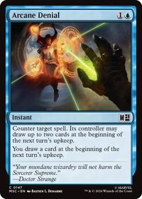 Arcane Denial (147) [Commander: Marvel Super Heroes]