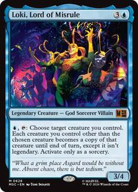Loki, Lord of Misrule (628) [Commander: Marvel Super Heroes]