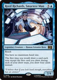 Reed Richards, Smartest Man (636) [Commander: Marvel Super Heroes]