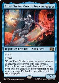 Silver Surfer, Cosmic Voyager (639) [Commander: Marvel Super Heroes]