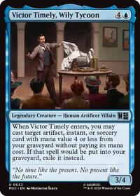 Victor Timely, Wily Tycoon (642) [Commander: Marvel Super Heroes]