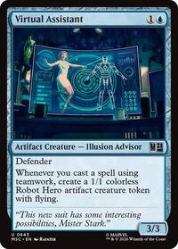 Virtual Assistant (643) [Commander: Marvel Super Heroes]