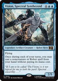 Vision, Spectral Synthezoid (644) [Commander: Marvel Super Heroes]