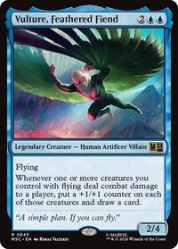 Vulture, Feathered Fiend (645) [Commander: Marvel Super Heroes]