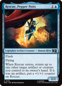 Rescue, Pepper Potts (755) [Commander: Marvel Super Heroes]