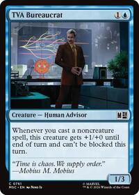 TVA Bureaucrat (761) [Commander: Marvel Super Heroes]