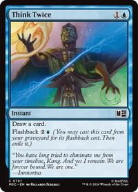 Think Twice (787) [Commander: Marvel Super Heroes]