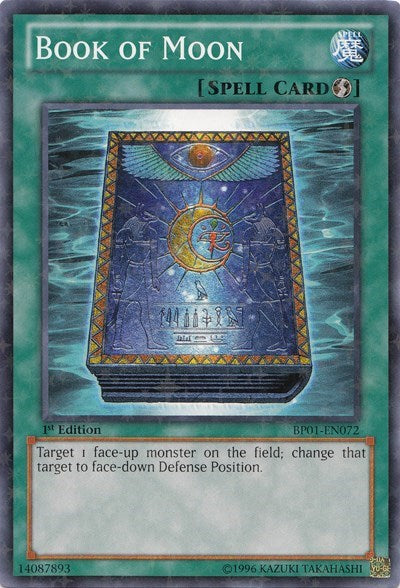 Book of Moon (Starfoil) (BP01-EN072) [Battle Pack: Epic Dawn]