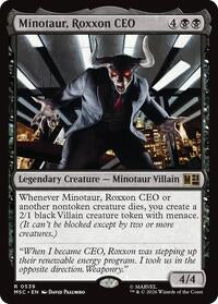 Minotaur, Roxxon CEO (539) [Commander: Marvel Super Heroes]