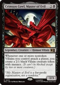 Crimson Cowl, Master of Evil (653) [Commander: Marvel Super Heroes]