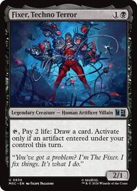 Fixer, Techno Terror (656) [Commander: Marvel Super Heroes]
