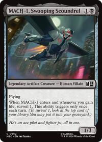MACH-1, Swooping Scoundrel (662) [Commander: Marvel Super Heroes]