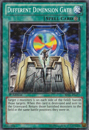 Different Dimension Gate (Starfoil) (BP01-EN077) [Battle Pack: Epic Dawn]