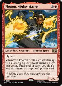 Photon, Mighty Marvel (58) [Commander: Marvel Super Heroes]