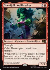 She-Hulk, Wallbreaker (60) [Commander: Marvel Super Heroes]