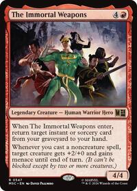 The Immortal Weapons (547) [Commander: Marvel Super Heroes]