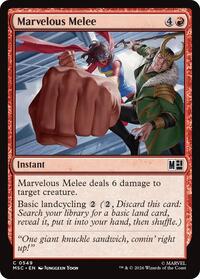 Marvelous Melee (549) [Commander: Marvel Super Heroes]