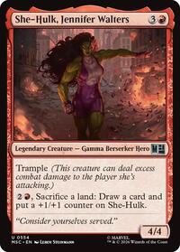 She-Hulk, Jennifer Walters (554) [Commander: Marvel Super Heroes]