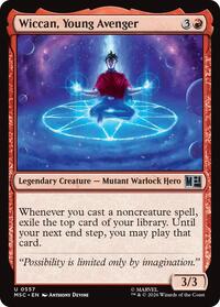 Wiccan, Young Avenger (557) [Commander: Marvel Super Heroes]