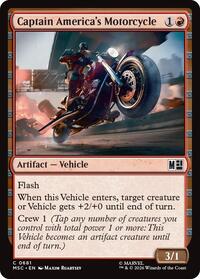 Captain America's Motorcycle (681) [Commander: Marvel Super Heroes]