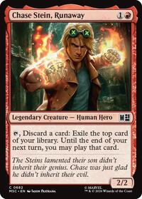 Chase Stein, Runaway (682) [Commander: Marvel Super Heroes]