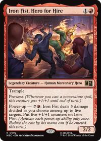 Iron Fist, Hero for Hire (692) [Commander: Marvel Super Heroes]